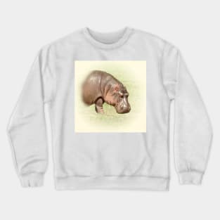 Hippopotamus Crewneck Sweatshirt